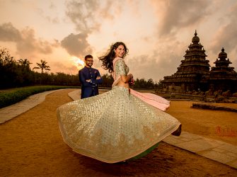 Couple shoot in Mahabalipuram