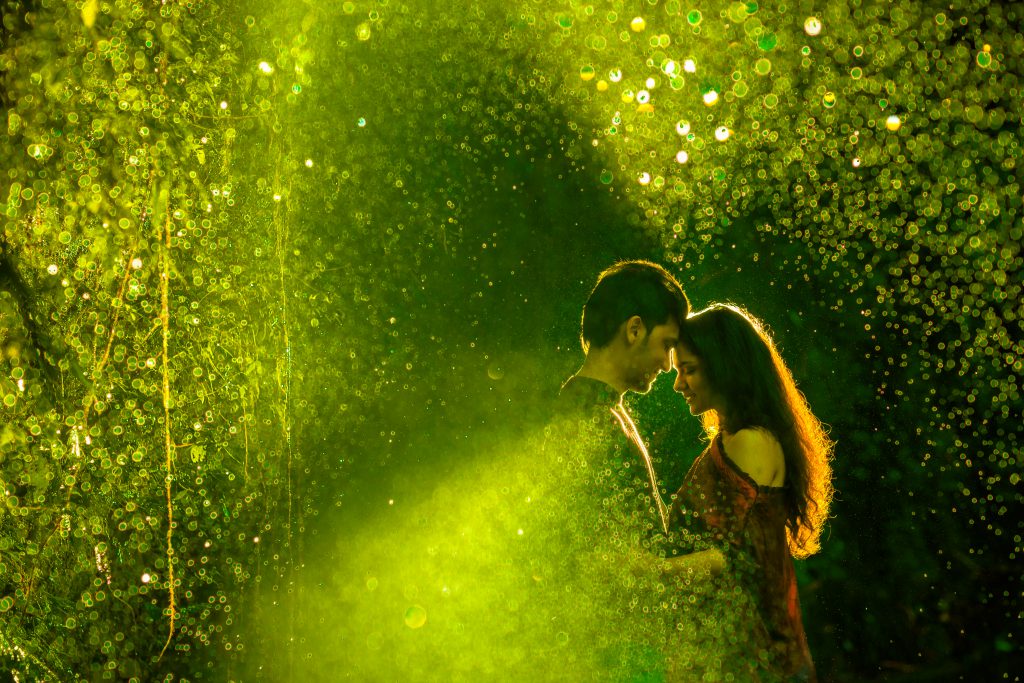 wedding couple portrait