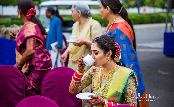 COFFEE WITH BRIDE