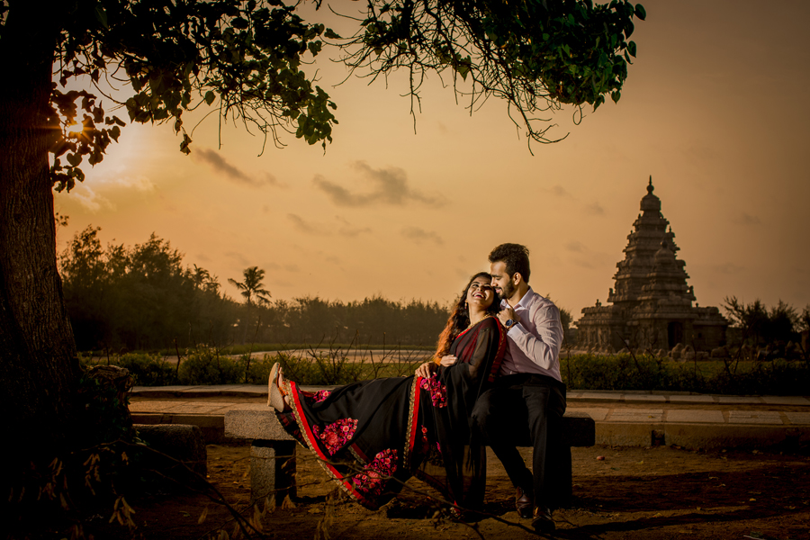 PRE WEDDING SHOOT IN MAHABALIPURAM