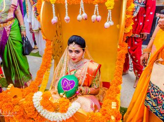 BRIDE WITH KOBBARI BONDAM